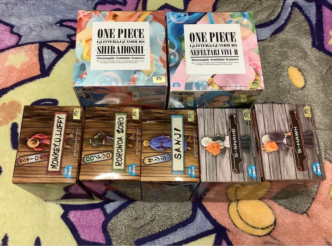 新品未開封！ワンピースプライズフィギュア7個セット！