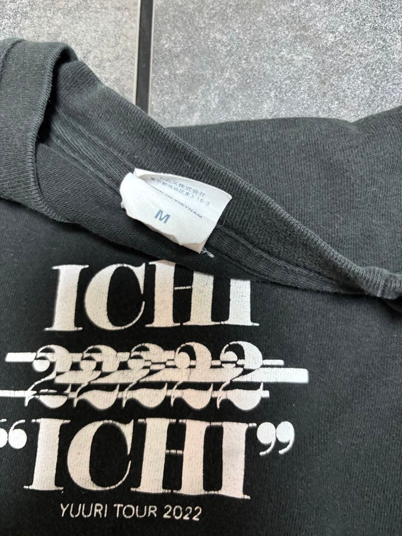 優里　ICHI ICHI ICHI ICHI ツアーTシャツ M 黒