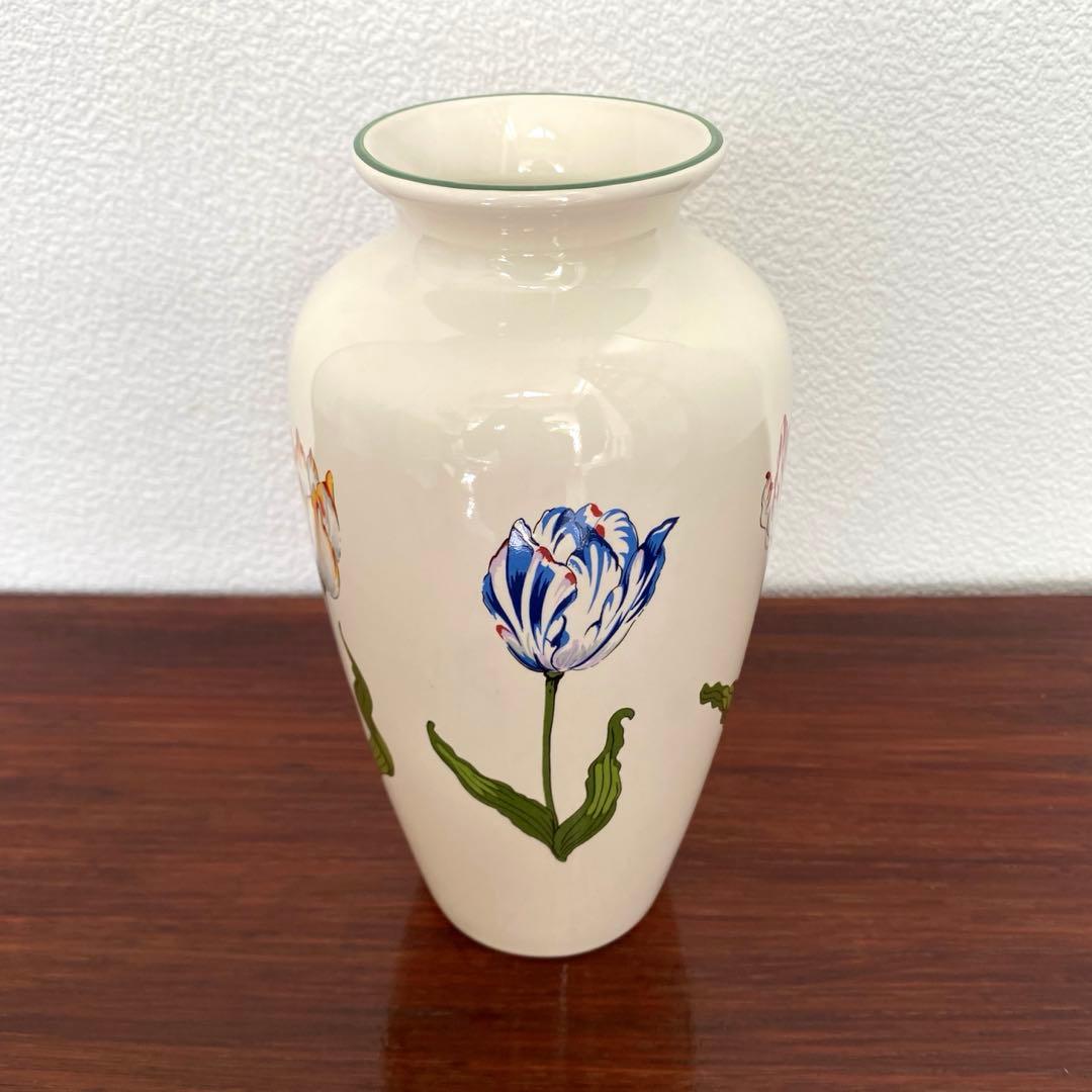 【美品】Tiffanyティファニー チューリップ 花瓶 フラワーベース 花器