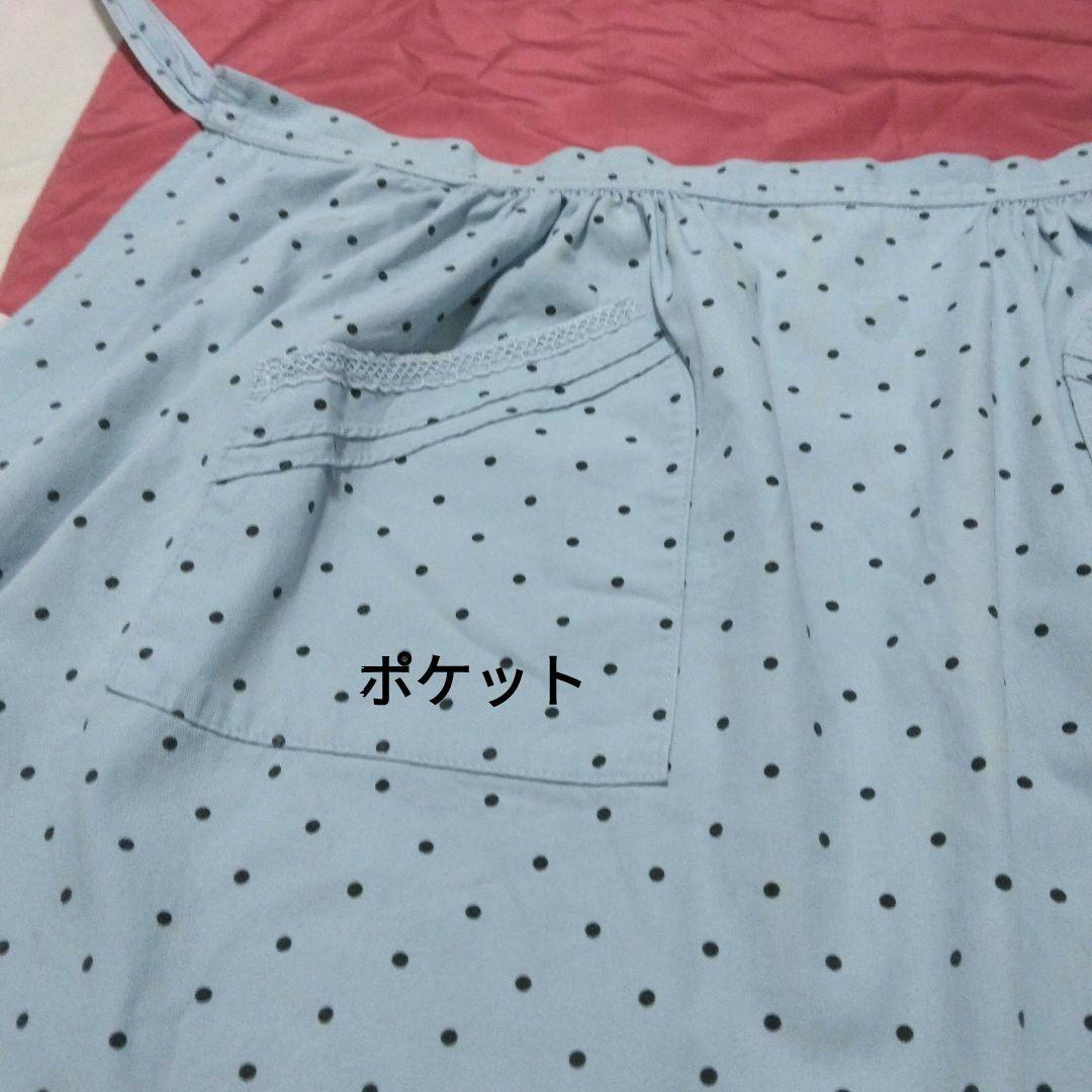 当時品昭和レトロワコール前掛け/裾ギャザー前掛け/ESCOLTE前掛け　3種類