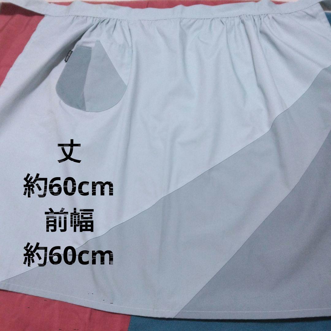 当時品昭和レトロワコール前掛け/裾ギャザー前掛け/ESCOLTE前掛け　3種類