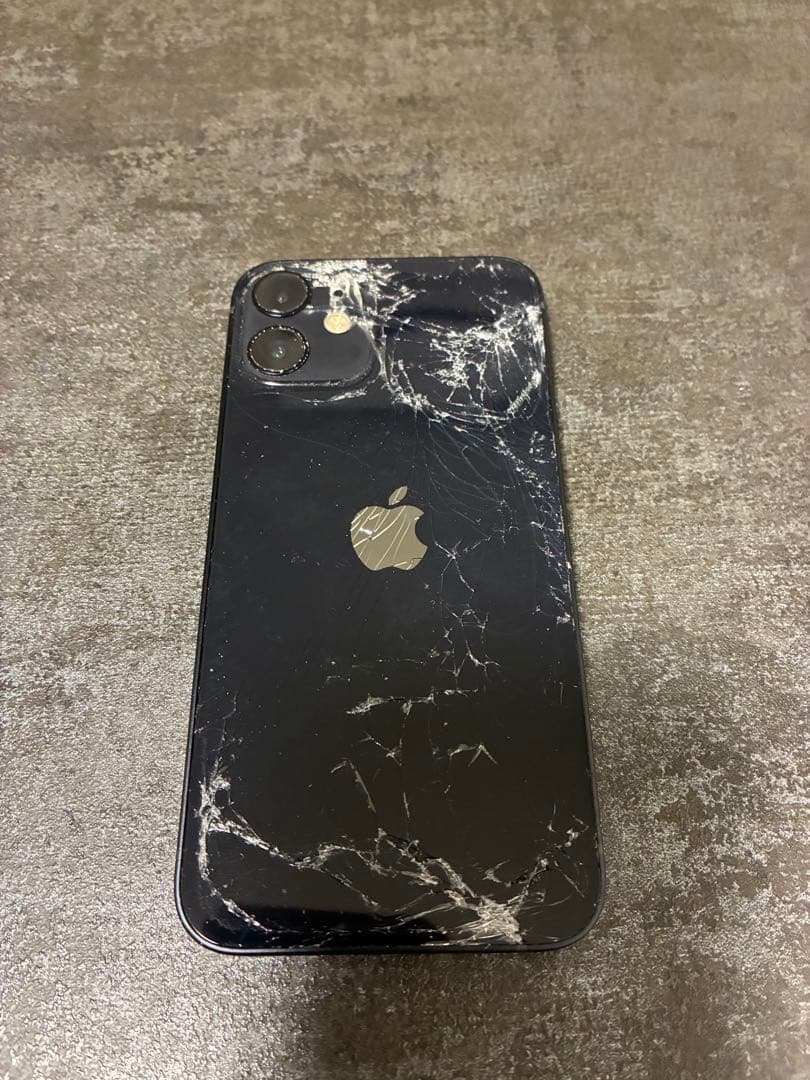 iPhone 12 mini ブラック ジャンク品 動作問題なし simフリー