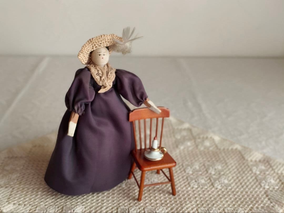 * antique doll ୨୧ .·*°.·*° アンティーク ペグドール