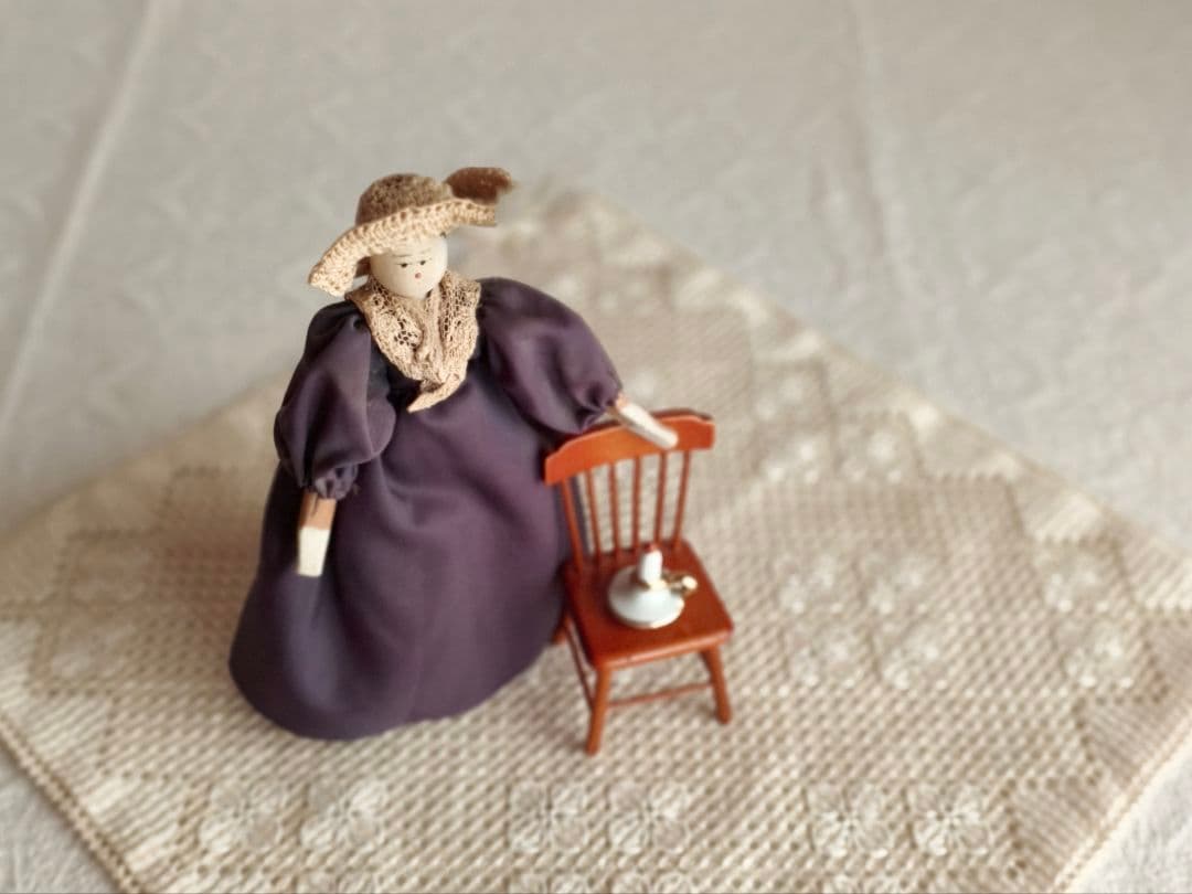 * antique doll ୨୧ .·*°.·*° アンティーク ペグドール