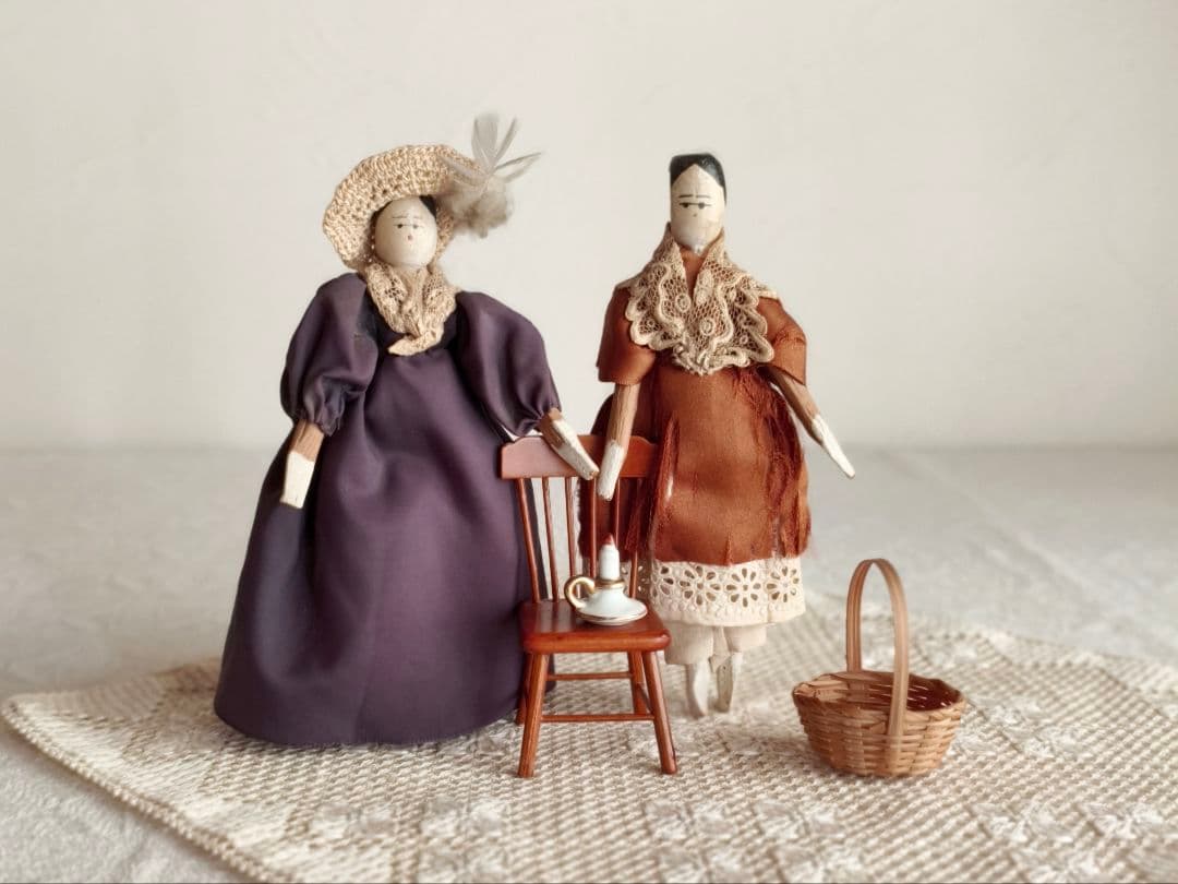 * antique doll ୨୧ .·*°.·*° アンティーク ペグドール