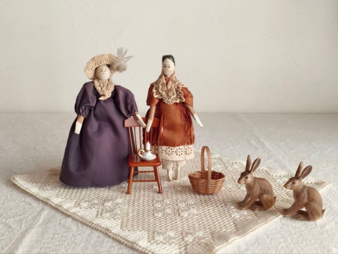 * antique doll ୨୧ .·*°.·*° アンティーク ペグドール