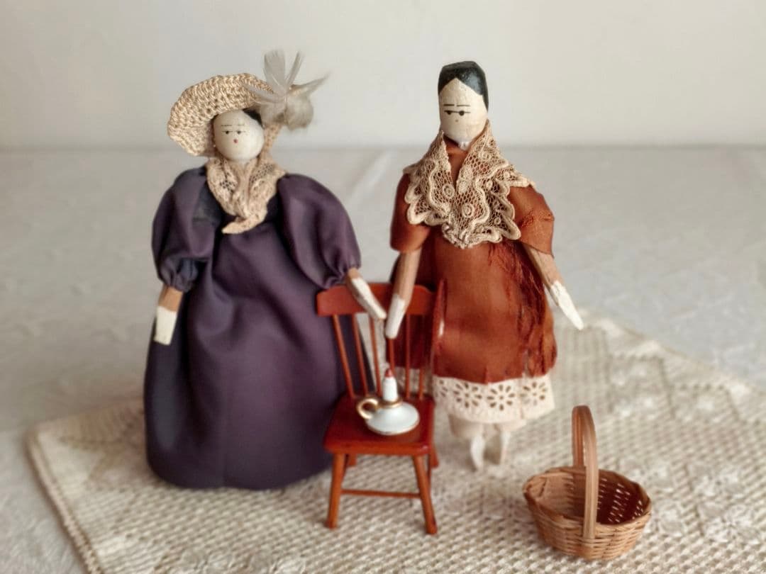 * antique doll ୨୧ .·*°.·*° アンティーク ペグドール