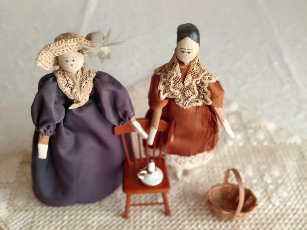 * antique doll ୨୧ .·*°.·*° アンティーク ペグドール