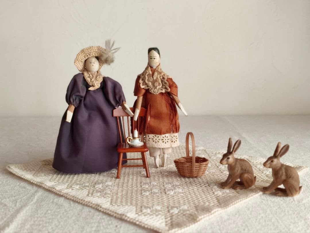 * antique doll ୨୧ .·*°.·*° アンティーク ペグドール