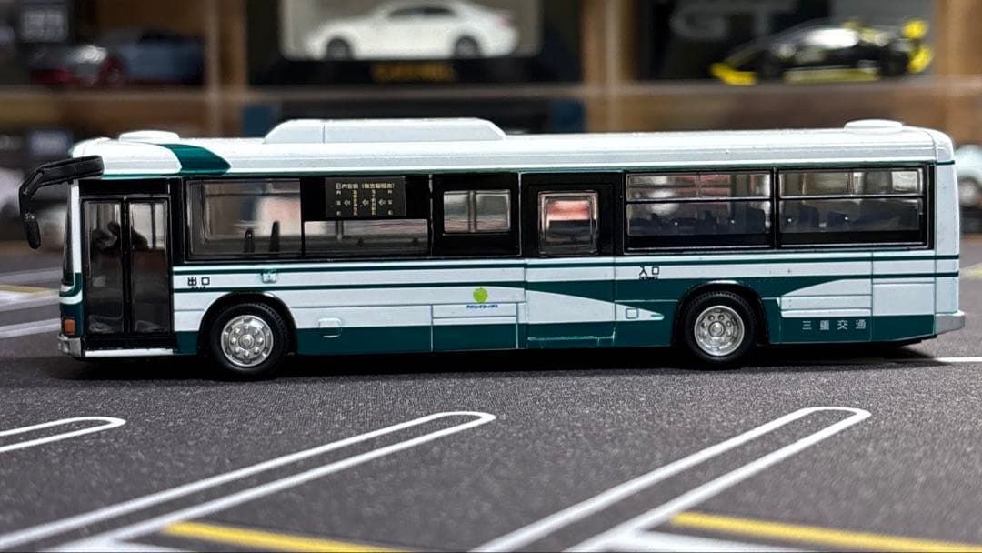 超希少 トレーン 1/80 フェイスフルバス いすゞ エルガ 三重交通