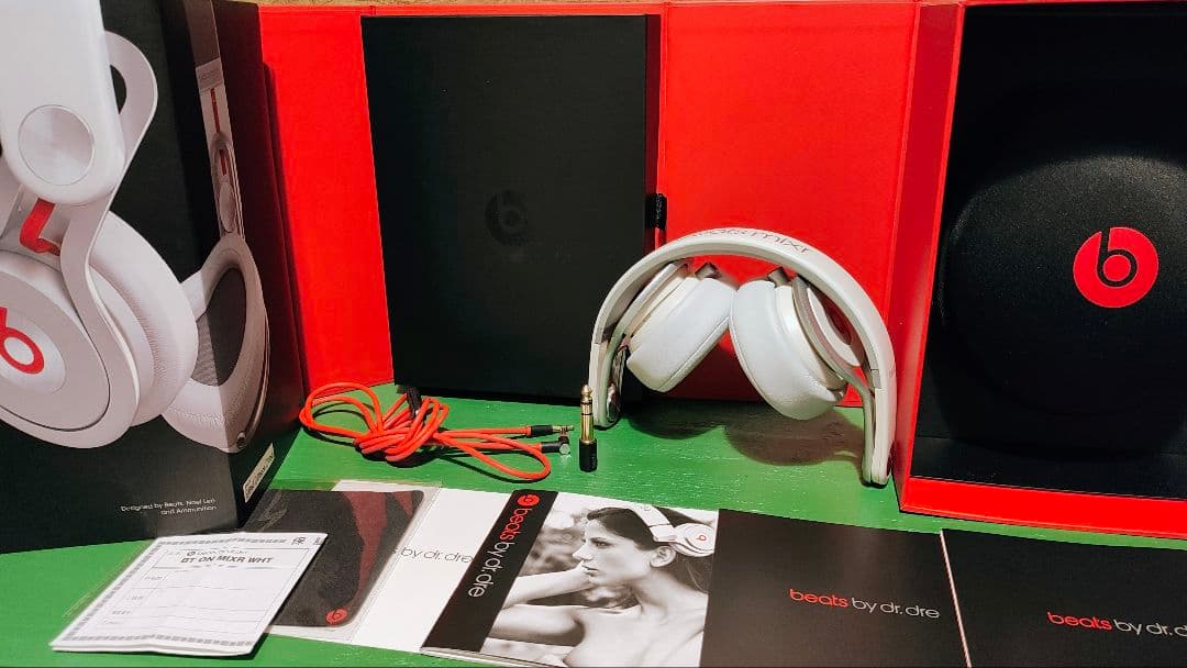 Beats Mixr Dr Dre ホワイト/レッド