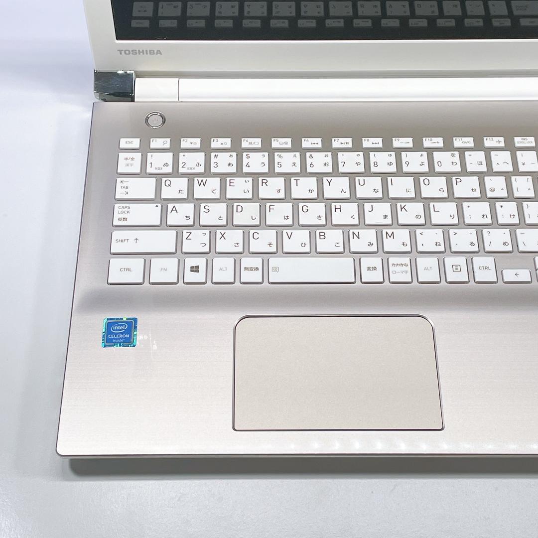 美品✨快適SSD✨ゴールド✨Windows11✨東芝カメラ付ノートパソコン 薄型