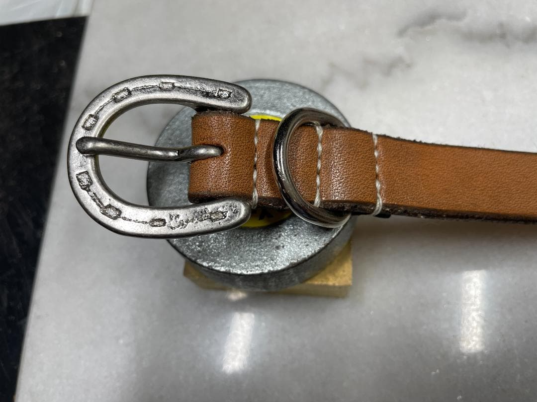 【CDO-SLBS20CDYE〈DB〉】犬の首輪〈サイズ「S」〉牛革　人気