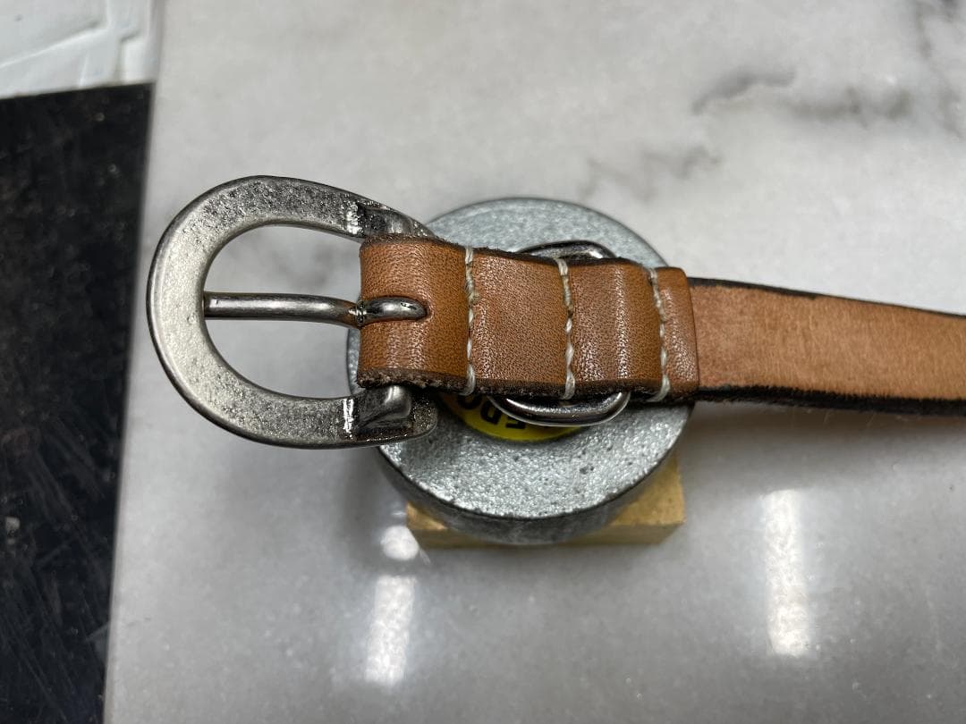 【CDO-SLBS20CDYE〈DB〉】犬の首輪〈サイズ「S」〉牛革　人気