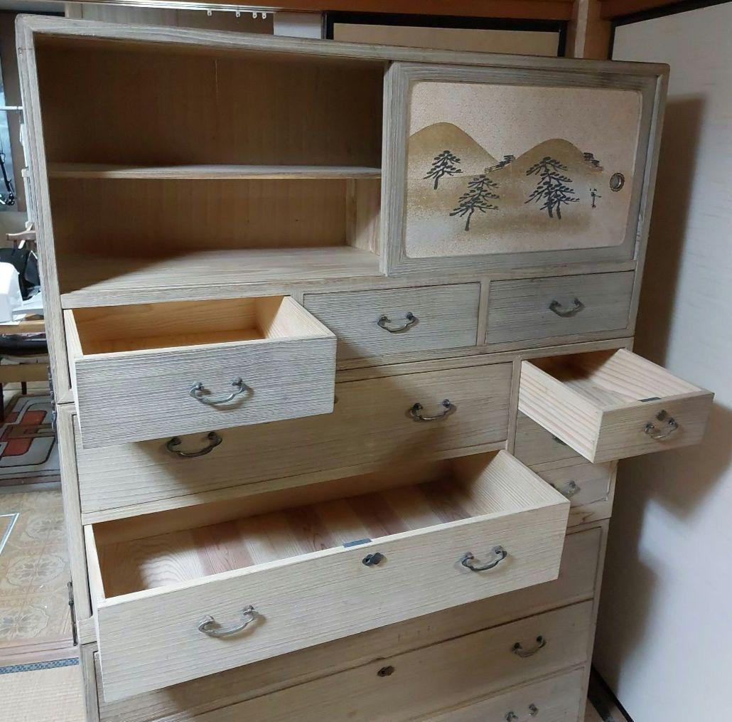 骨董品　桐和ダンス　ヴィンテージ　昭和レトロアンティーク