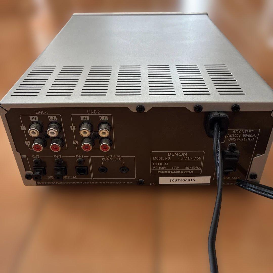 DENON DMD-M50 MDレコーダー