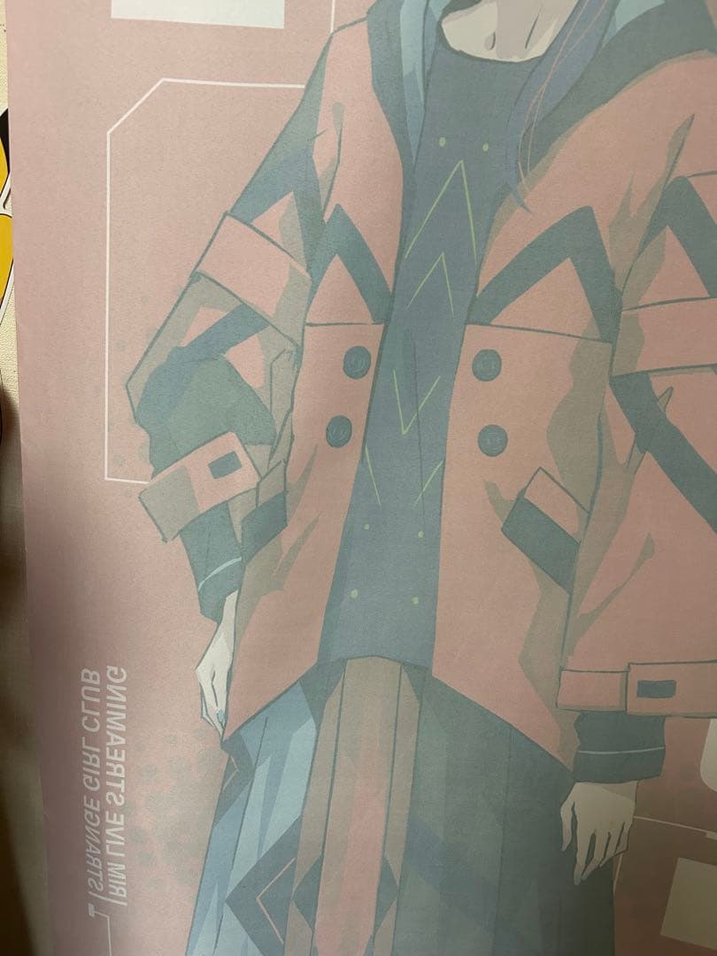 理芽ほぼ等身大タペストリー