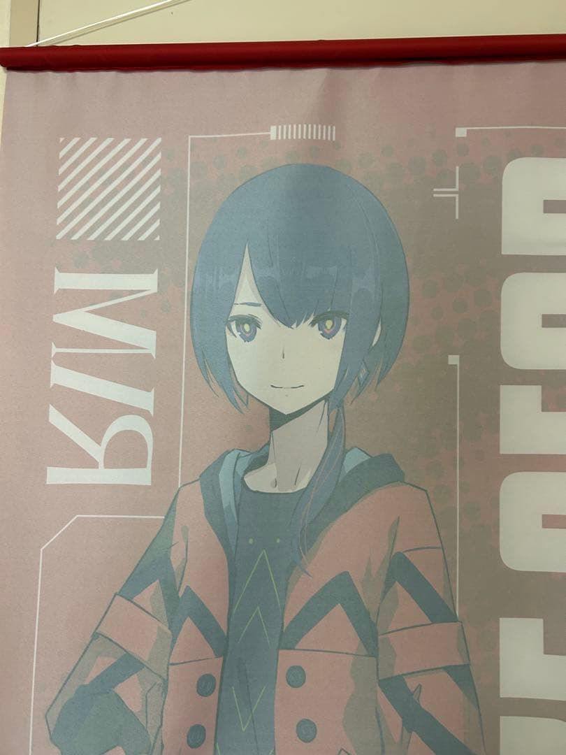 理芽ほぼ等身大タペストリー