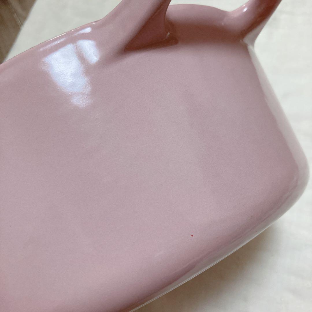 LE CREUSET ピンク 両手鍋　ココットロンド　丸型　22㎝