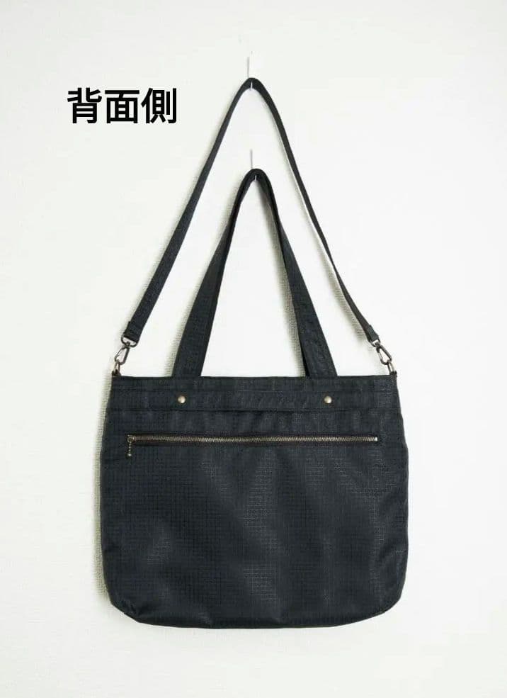 ねこ様オーダー☆ドビー織ナイロンのトートバッグ