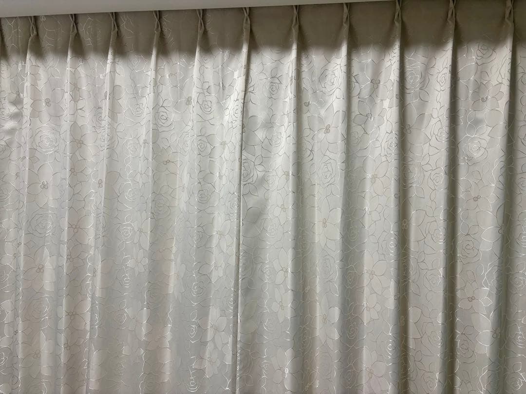 ニトリ NITORI 遮光カーテン メリア2枚 レースカーテン2枚【4枚セット】