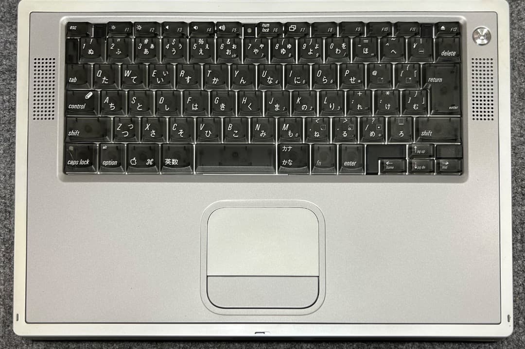 極上品 PowerBook G4 1Ghz 1Gb SD AirMac OS9
