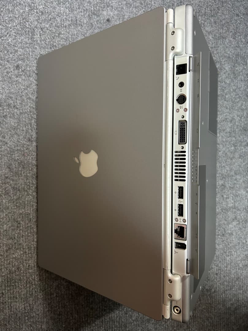 極上品 PowerBook G4 1Ghz 1Gb SD AirMac OS9