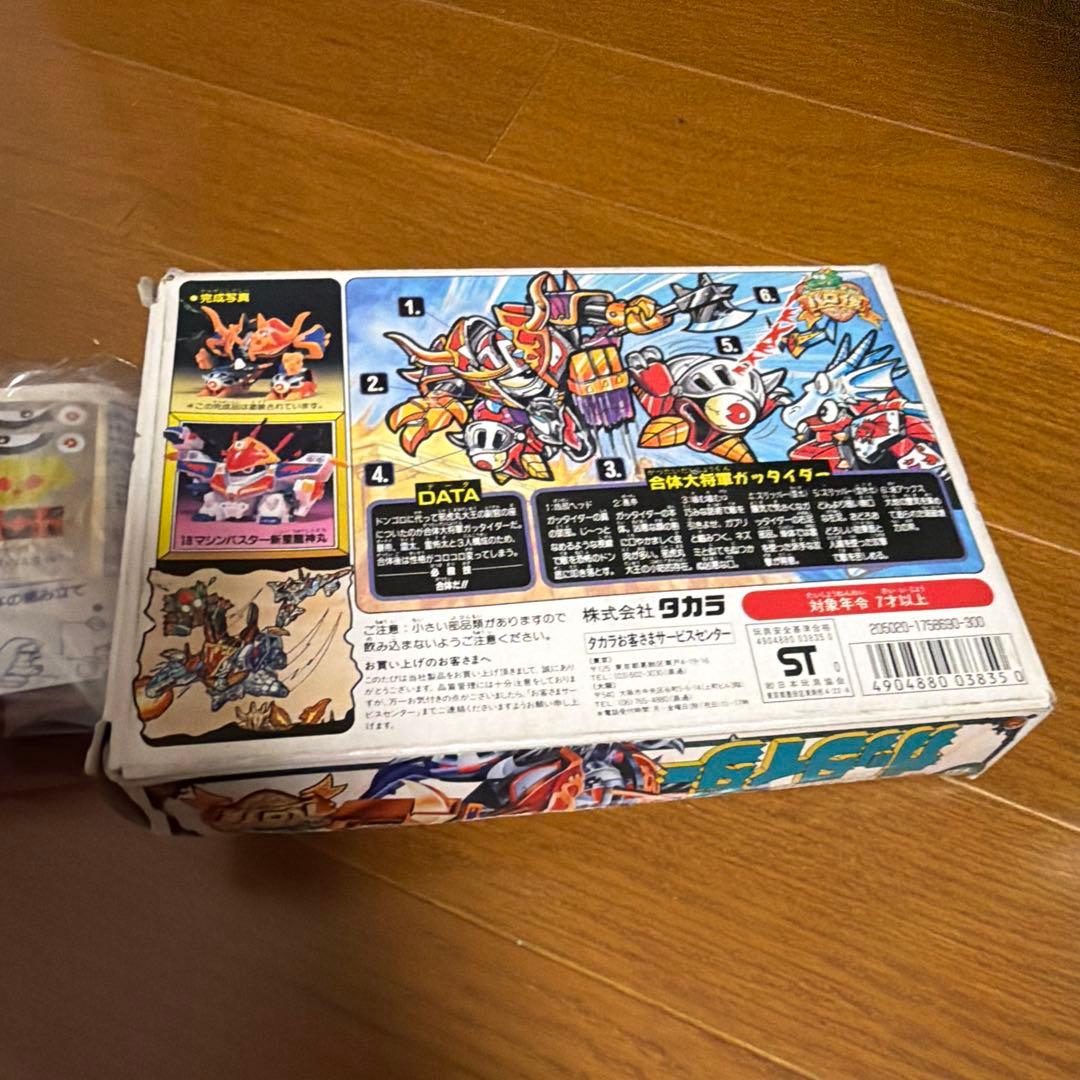 【未組立】タカラ　パロ伝　龍の王者編　合体大将軍　ガッタイダー プラモデル