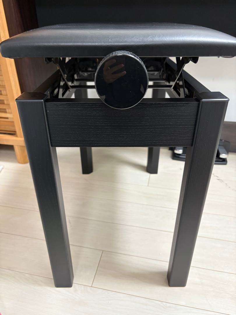 【美品】ヤマハ　YAMAHA 高低自在イス　BC-205 BK ピアノ用