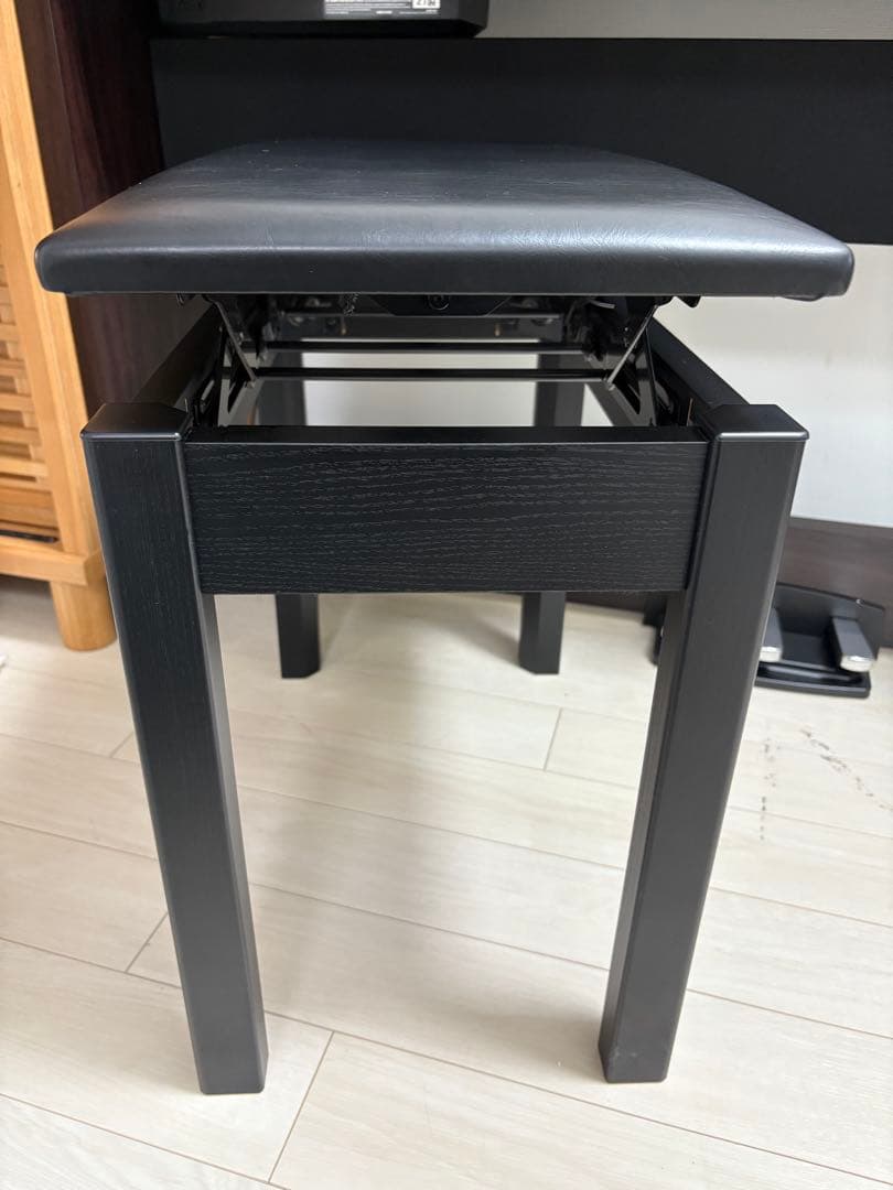 【美品】ヤマハ　YAMAHA 高低自在イス　BC-205 BK ピアノ用