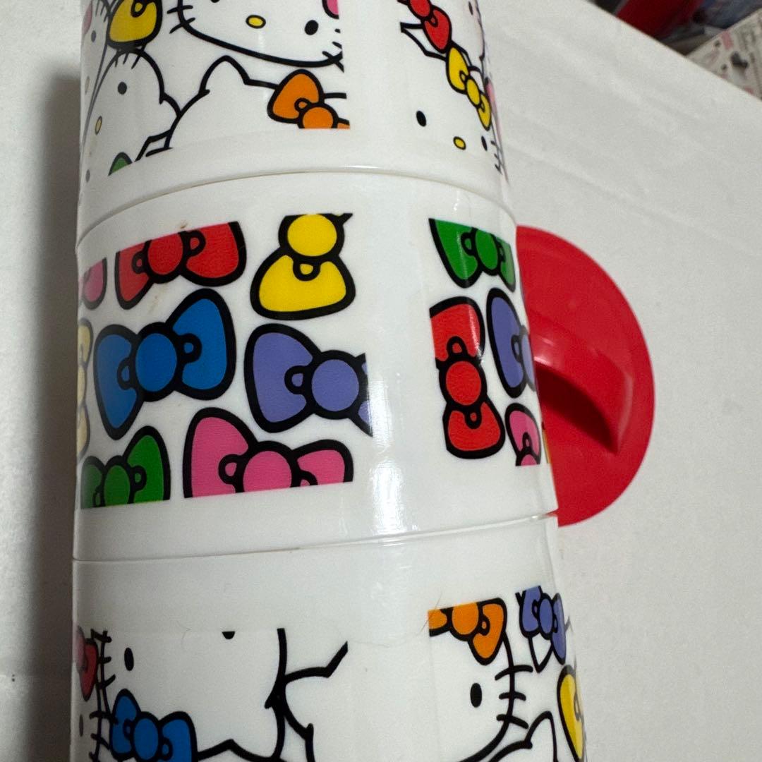 HELLO KITTY 弁当箱　セット　ハローキティ　3段ランチ　デリカポット