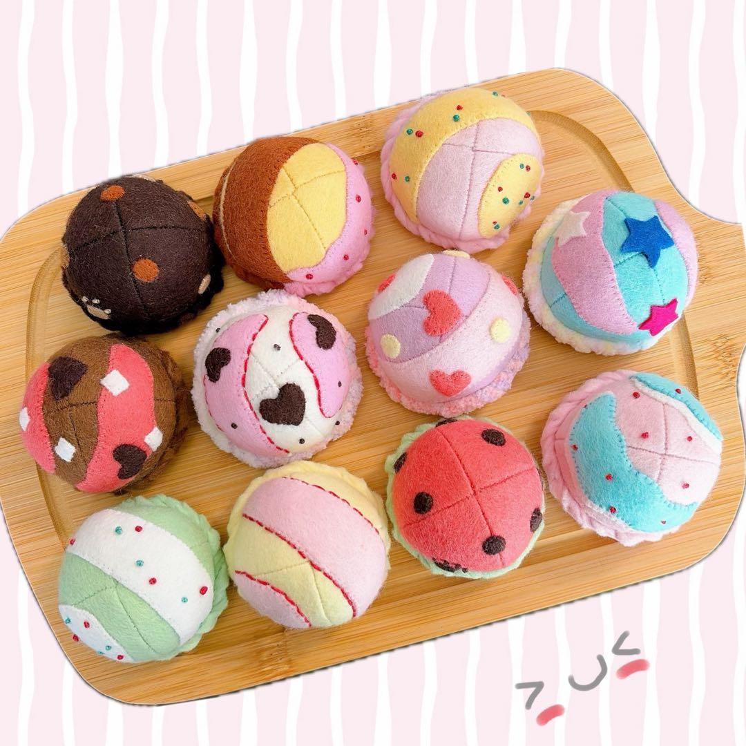 ＊ひまママオーダーページ＊フェルトままごと アイスクリーム
