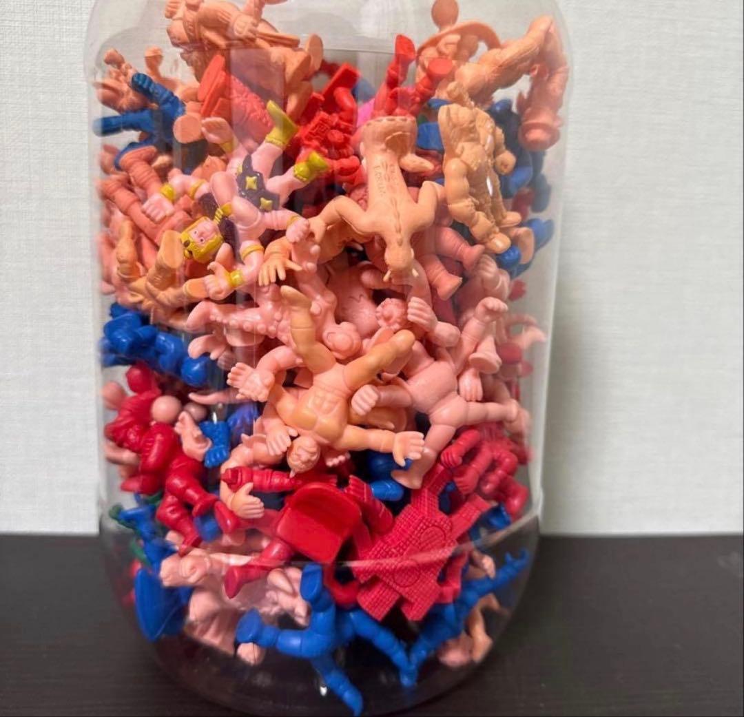 キン消し　まとめ売り　お楽しみ　昭和　ガチャガチャ　キン肉マン　カラーリング入り