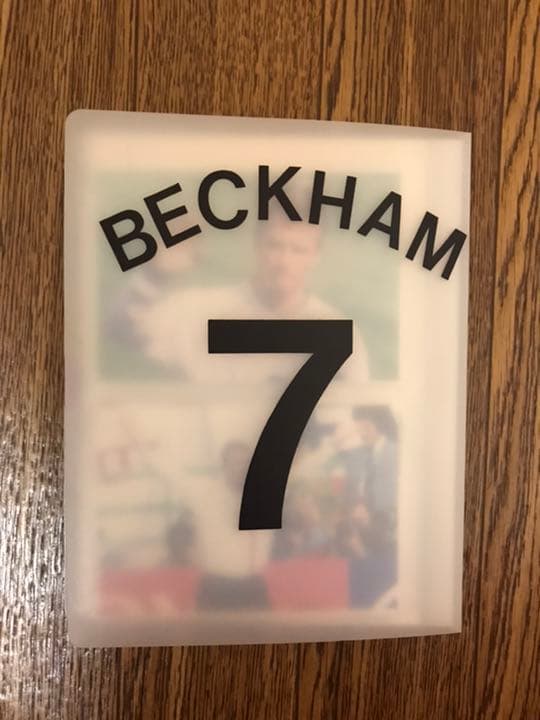 デイビッド ベッカム 手作り写真集