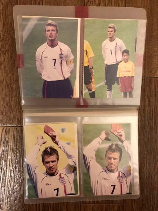 デイビッド ベッカム 手作り写真集