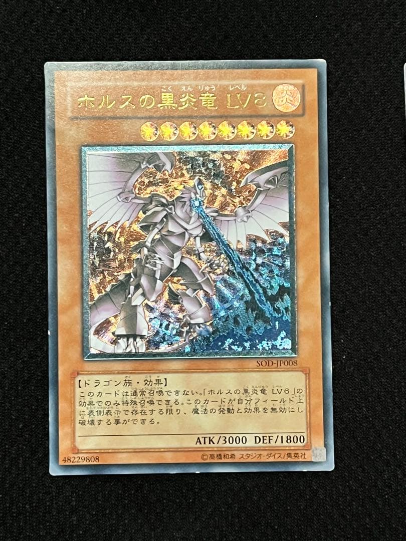 遊戯王　ホルスの黒炎竜 LV8 LV6 セット