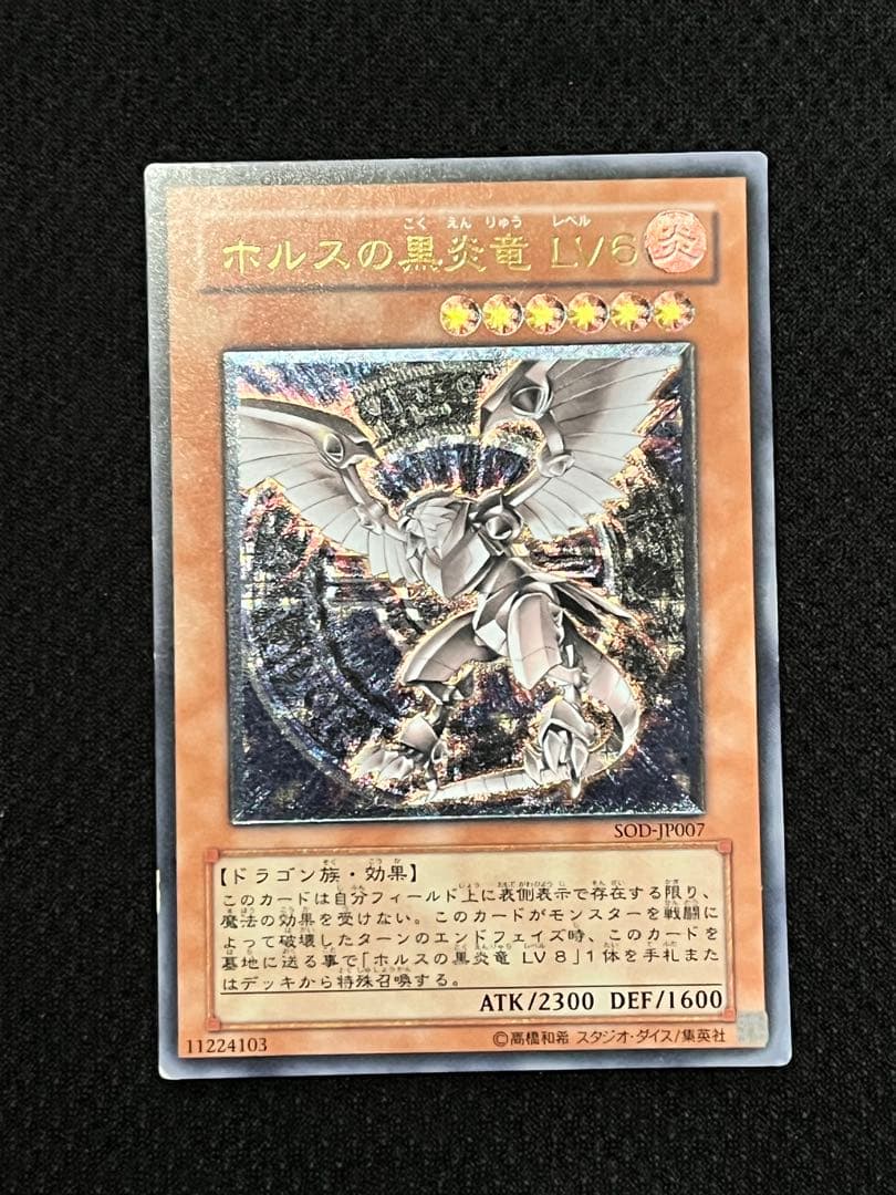 遊戯王　ホルスの黒炎竜 LV8 LV6 セット