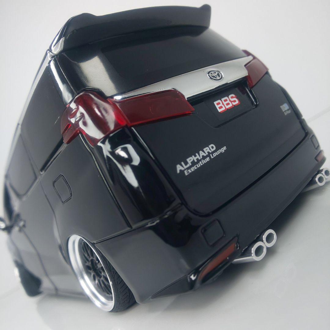 〓1/24スケール 〓30後期アルファード カスタム〓モデリスタエアロBBSLM
