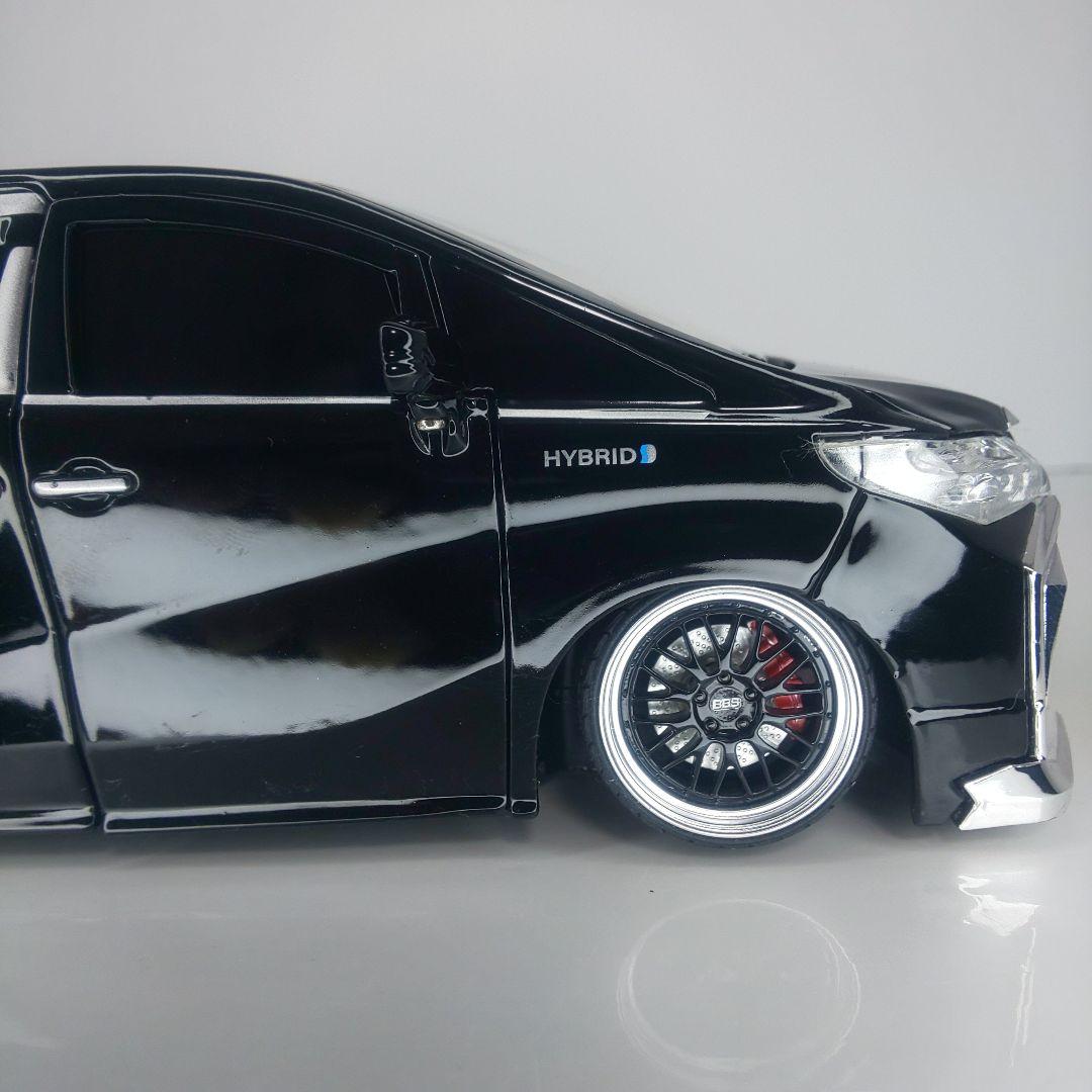 〓1/24スケール 〓30後期アルファード カスタム〓モデリスタエアロBBSLM