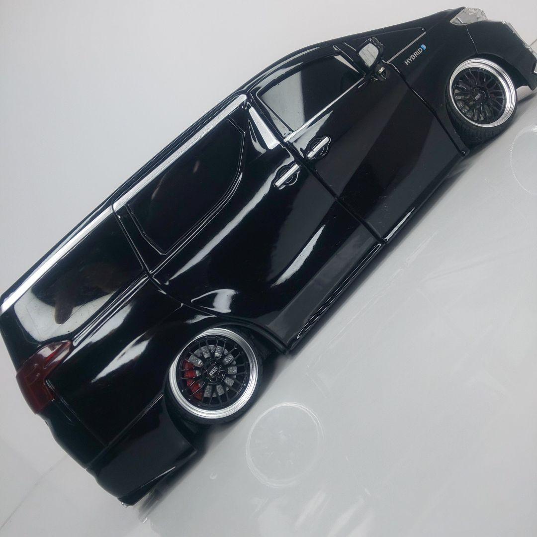 〓1/24スケール 〓30後期アルファード カスタム〓モデリスタエアロBBSLM