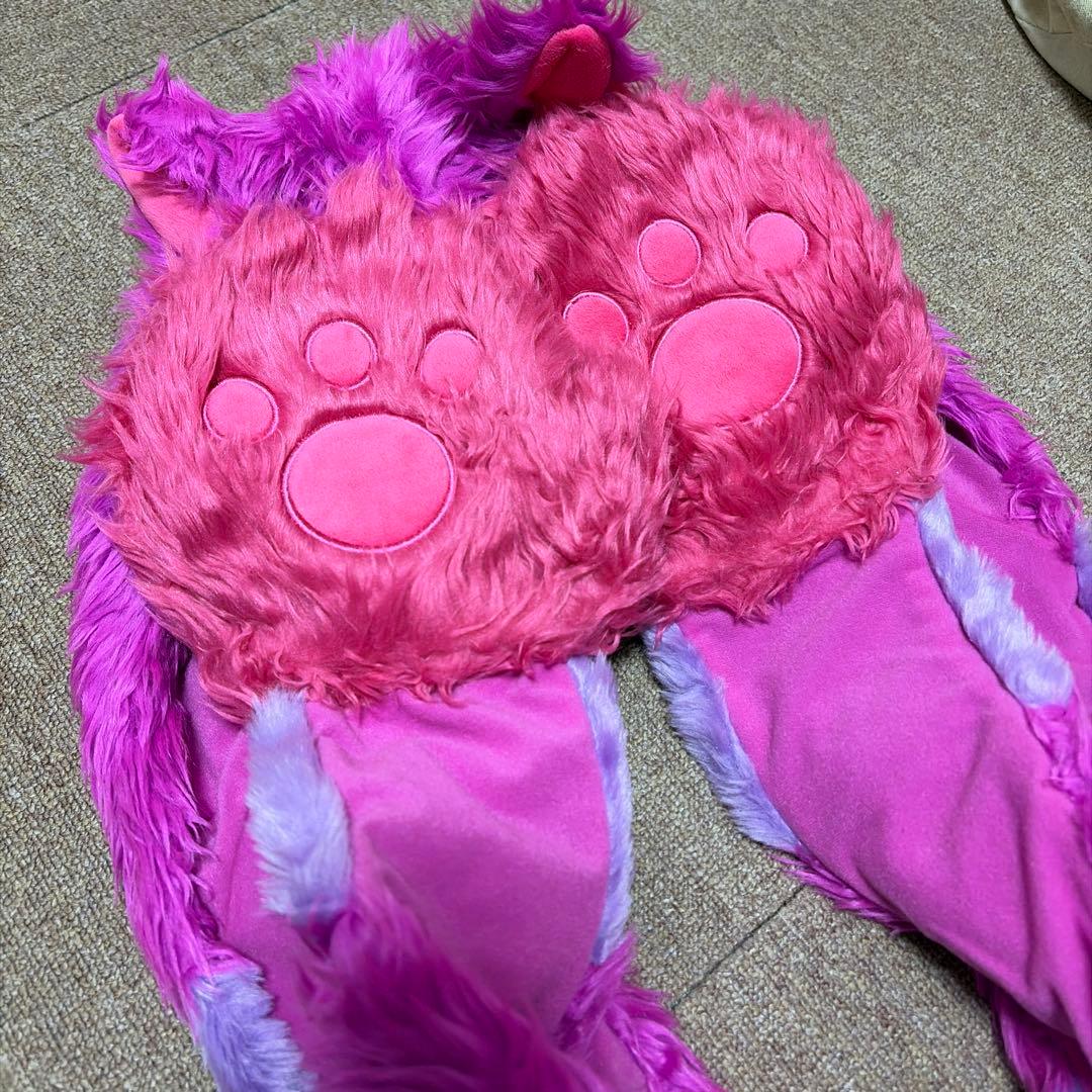 【即購入可】マフラーキャップ　ディズニー　チェシャ猫