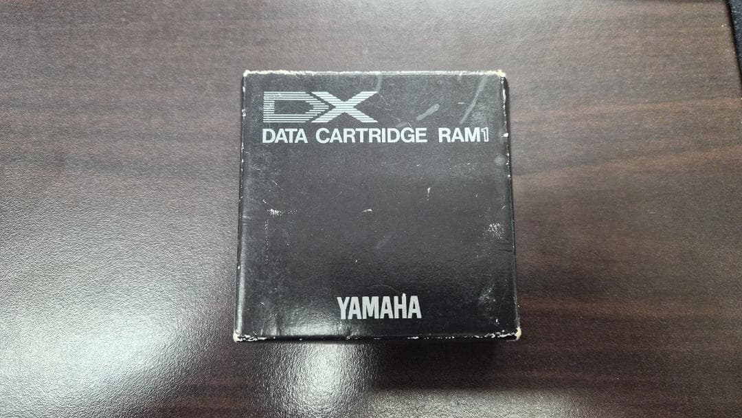 鍵盤楽器 YAMAHA DX DATA CARTRIDGE RAM1