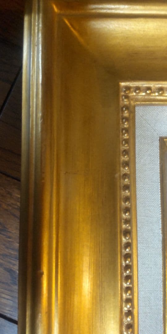 【箱付・真作】後藤三男 油絵 P8号「白馬秋晴れ」直筆サイン・共シール有