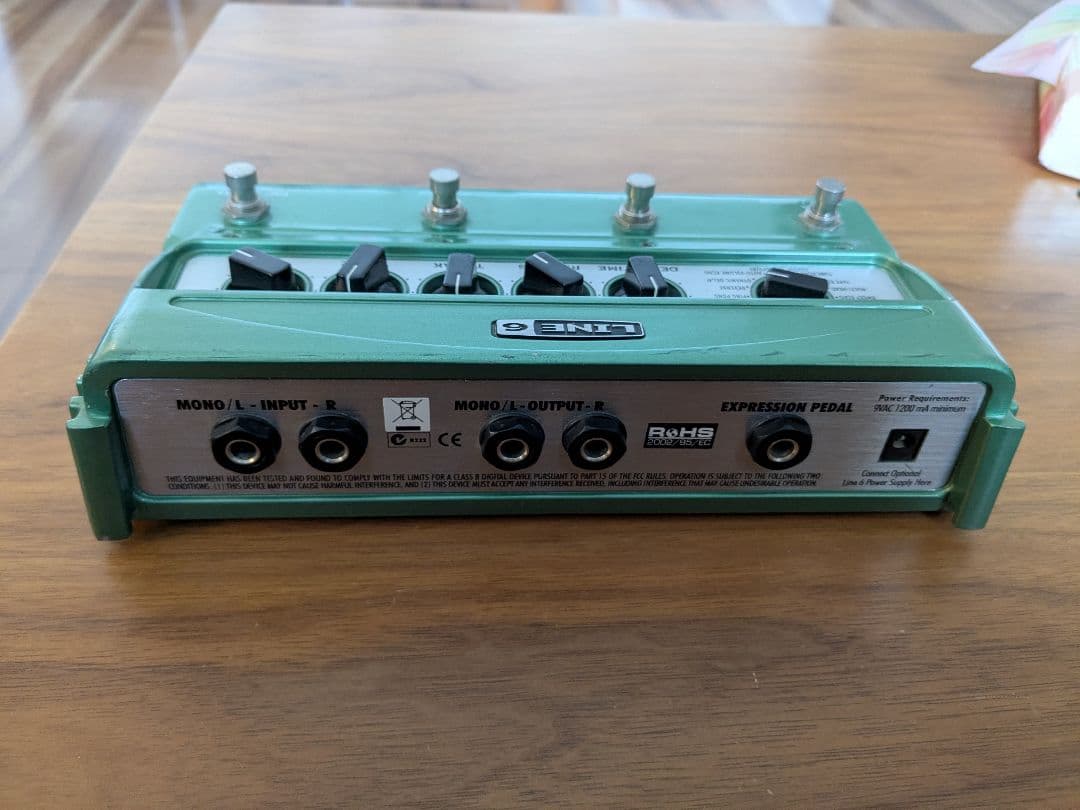 Line 6 Delay Modeler ギターエフェクター