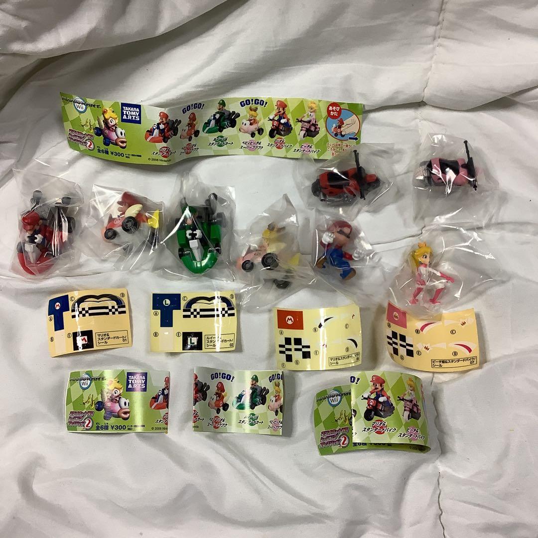 全6種セット マリオカートWii レーシングコレクション 2 スーパーマリオ