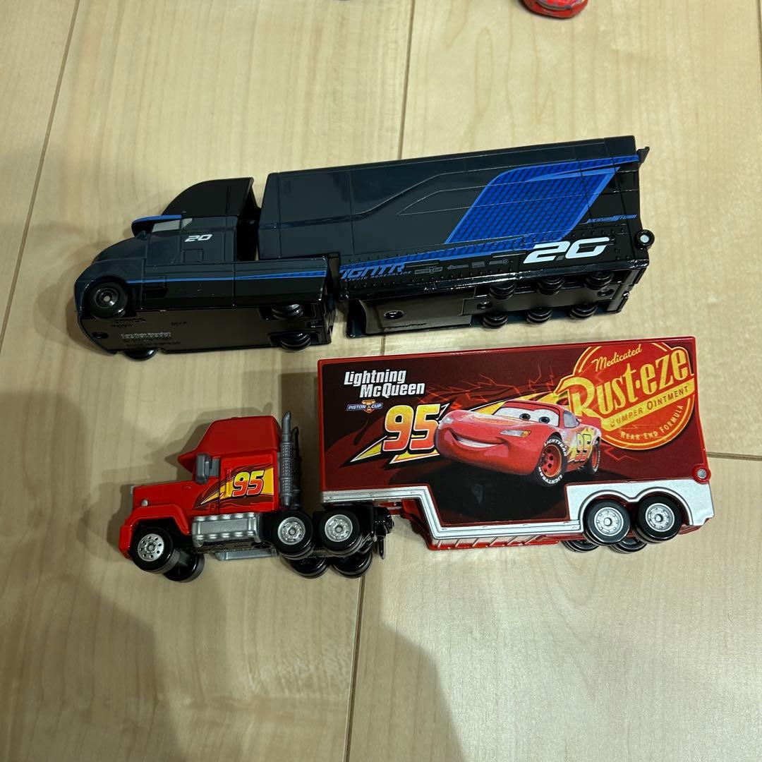 カーズ　トミカ　まとめ売り　マックトレーラーあり
