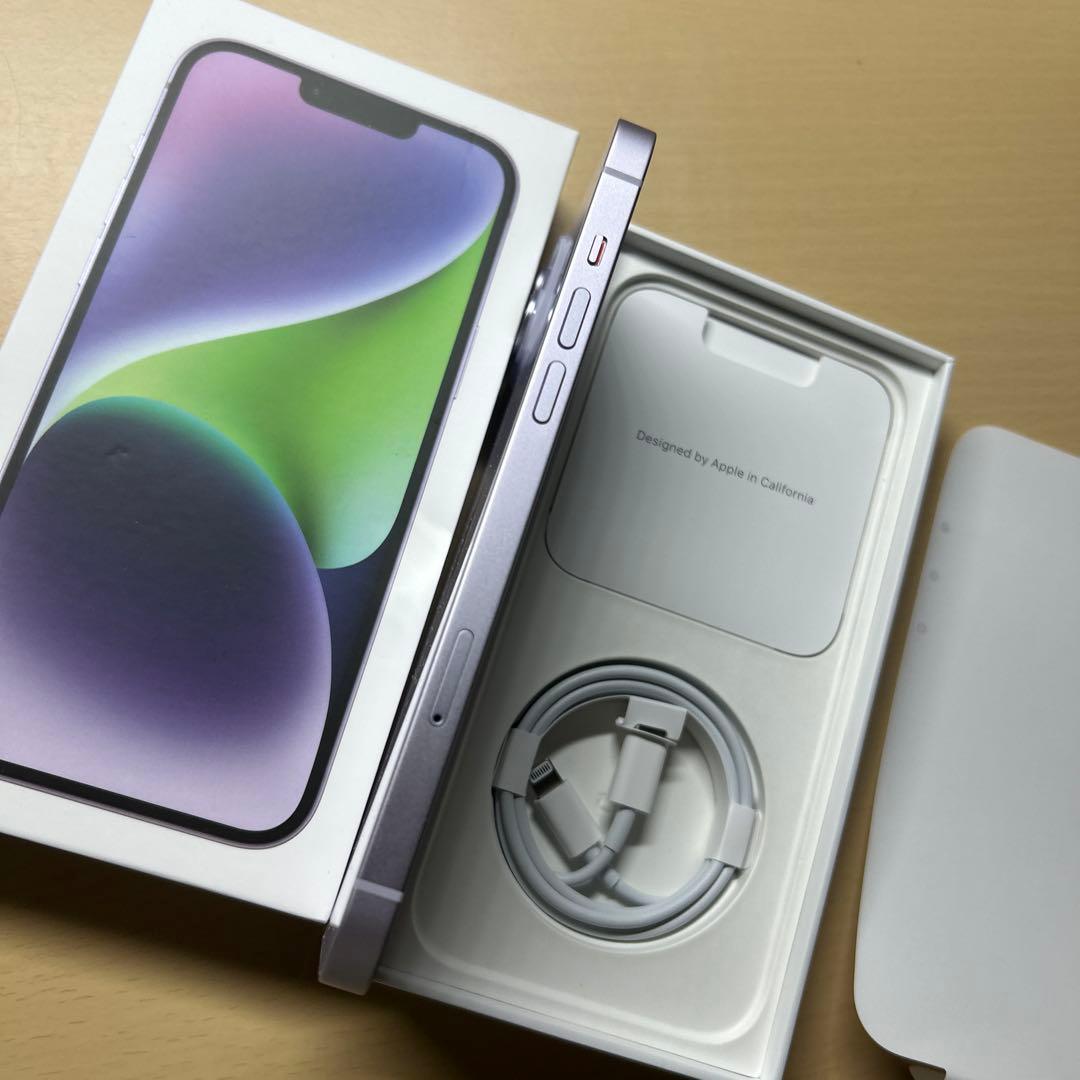 iPhone14 Plus 128GB SIMフリー　バッテリー最大容量100%