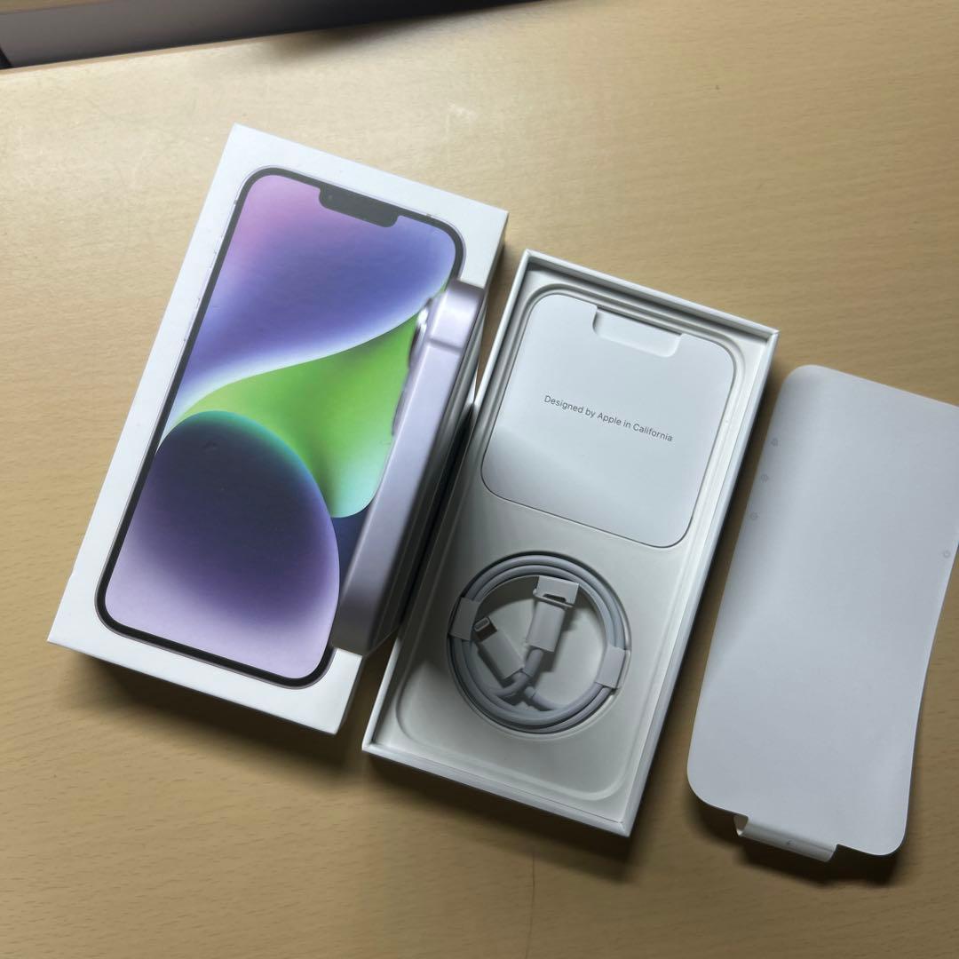 iPhone14 Plus 128GB SIMフリー　バッテリー最大容量100%