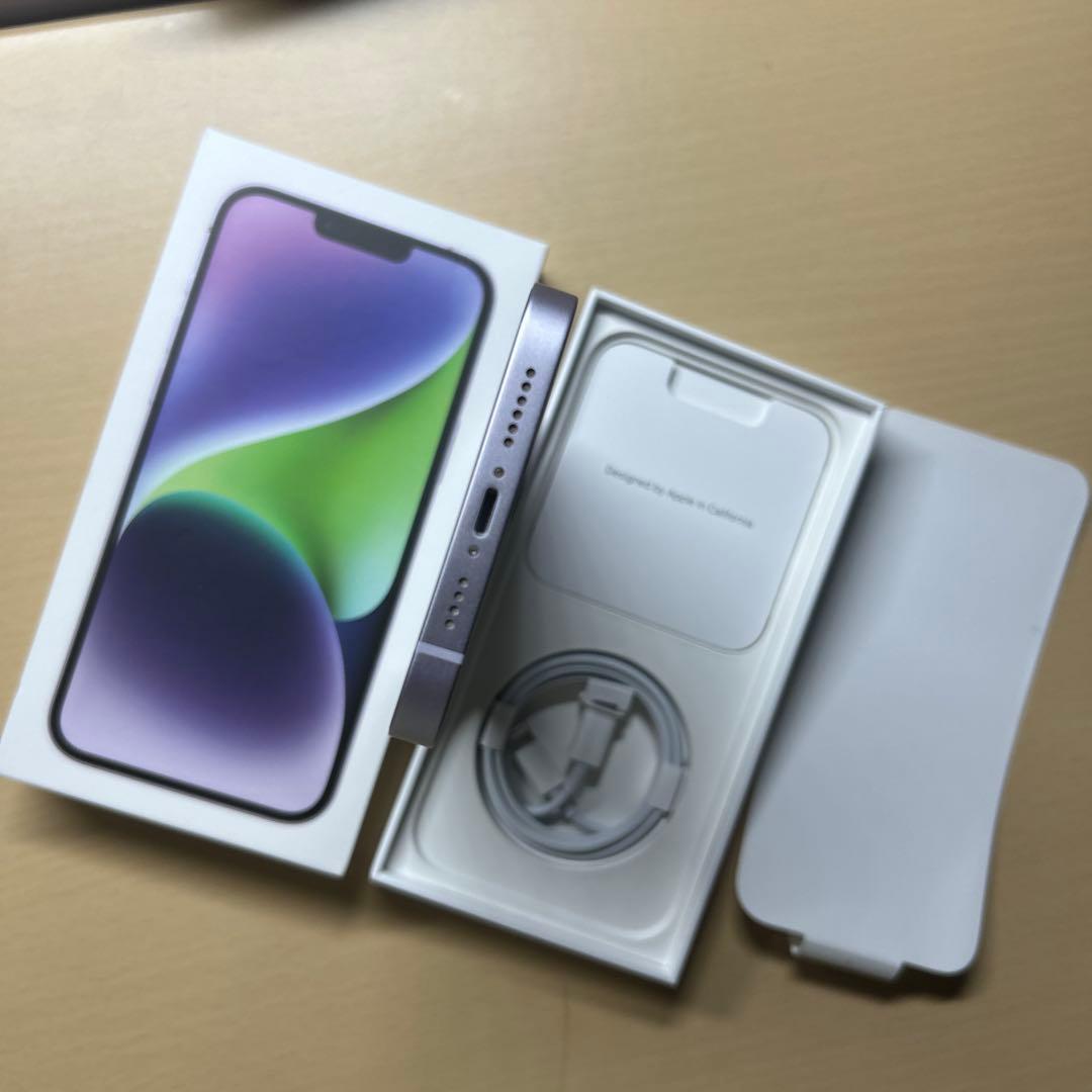 iPhone14 Plus 128GB SIMフリー　バッテリー最大容量100%