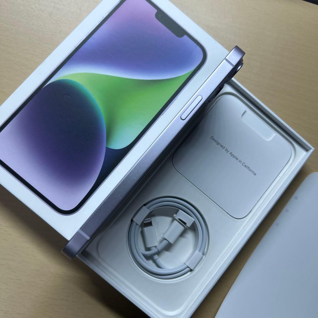 iPhone14 Plus 128GB SIMフリー　バッテリー最大容量100%